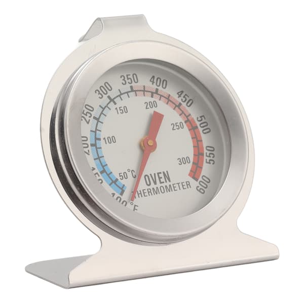Ovnstermometer Enkel Skala Rustfritt Stål Koketemperaturmåler for Baking