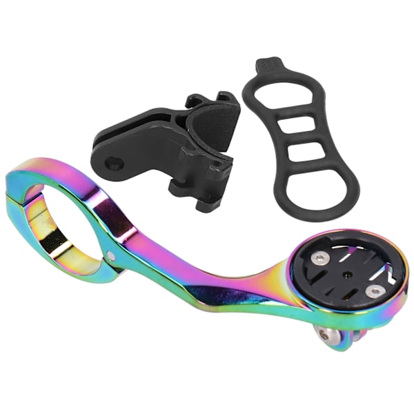 Farverig galvanisering cykelcomputer udvidet beslag holder aluminiumlegering støtte