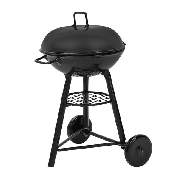 1:12 Mini Dukkehus Tilbehør Udendørs Rund Ovn Model til Dukker BBQ Madlavning