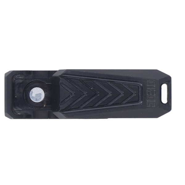 Slider Fidget Legetøj Bærbart Kompakt Rustfrit Stål Ergonomisk Stress Relief Push Slider til Voksne Sort