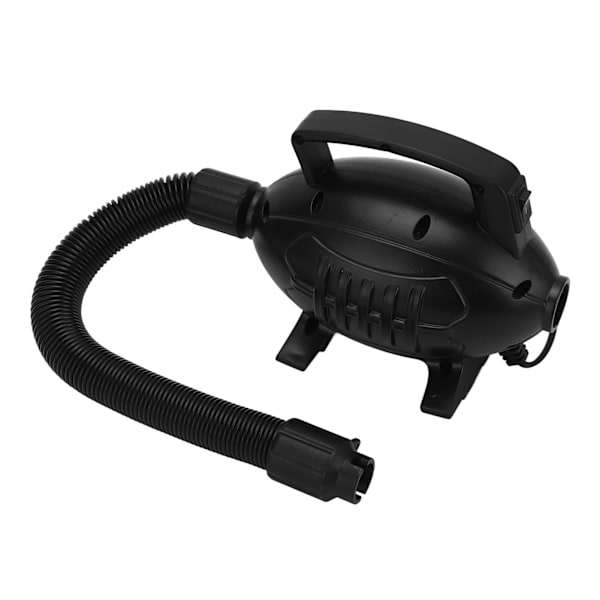 Elektrisk luftpumpe 600W høy effektivitet lav støy inflasjonspumpe med 5 dyser for oppblåsbar madrass seng svømmering EU-plugg 220-240V