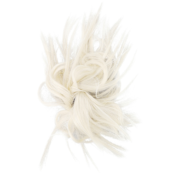 Smutsigt bullfrisyr Kvinnor Fashionabla updo hästsvans syntetiskt hårstycke för dejting DansfestQ17‑60#