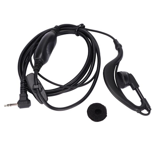 Multifunktionell 2,5 mm G-formad klämma tvåvägsradioheadset för Motorola