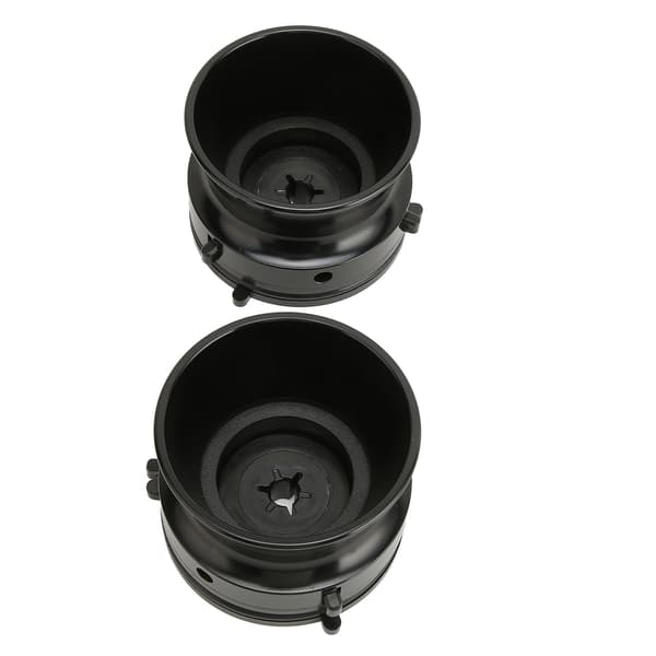 1 par 10 tommer åbner poleret aluminiumslegering universelle NAB-navadaptere til Studer ReVox til Akai til Teac