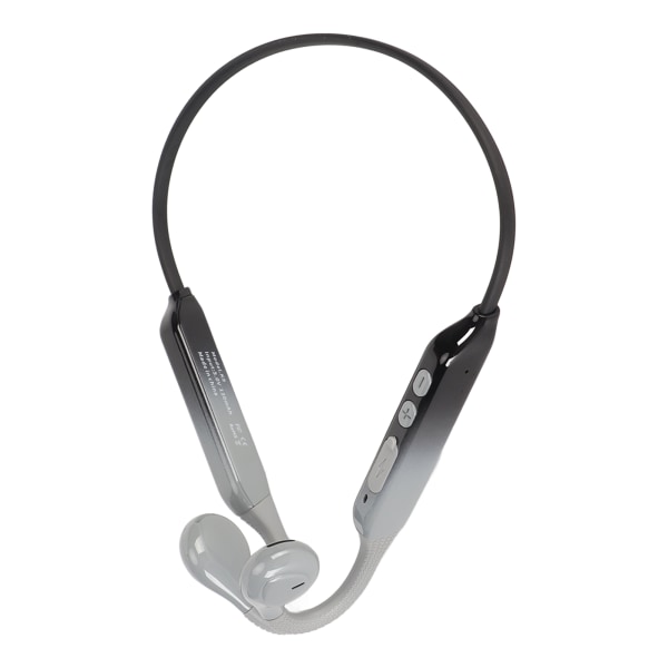 Open Ear Bone Conduction -kuulokkeet Bluetooth 5.0 sisäänrakennettu mikrofoni IP56 vedenpitävät langattomat urheilukuulokkeet juoksuun musta harmaa