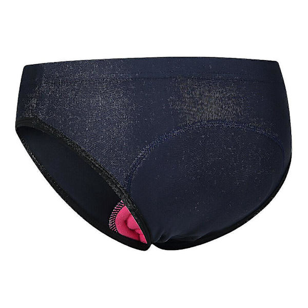 3D Gel Polstrede Dame Cykelshorts - Komfortable Cykelshorts til Kørsel L Mørkeblå