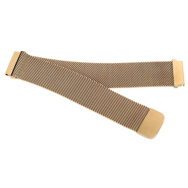 Rustfrit stållänksarmband 18 mm armband ersättning armband för Huawei GT2 Smartwatch Guld