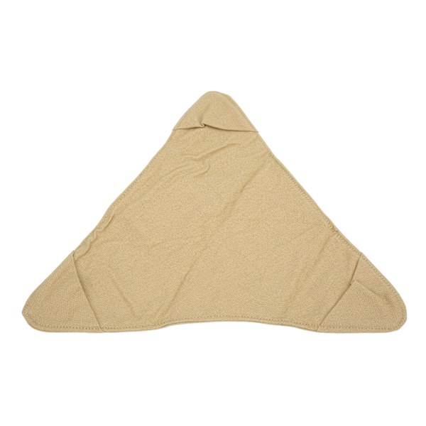Fällbar Campingpall Tyg Bärbar Lätt Vattentät Mjuk Canvas 36,5 cm Sidolängd Mini Campingpall Tyg Khaki