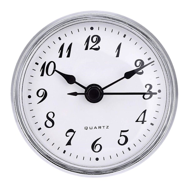 Klassisk Klocka Hantverk Insats Klockrörelse Quartz Diameter 70mm Nummer kompatibel Hem Diy Hantverk Multifunktionell Installationsdel-B