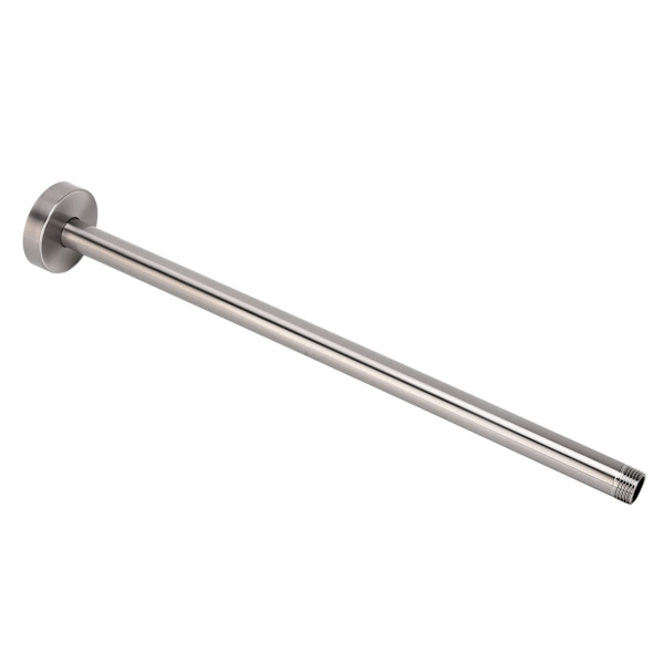 NPT 20mm Dusjhode Forlengelsesarmar Takmontert SUS304 Rustfritt Stål Baderom Dusj Tilbehør 40,6cm / 16in Børstet