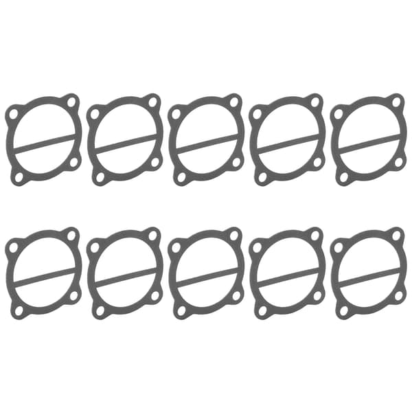 10 st Topplockspackning Ventilplatta Cylinder Tätningspapper Pad Luftkompressor Ersättningskit