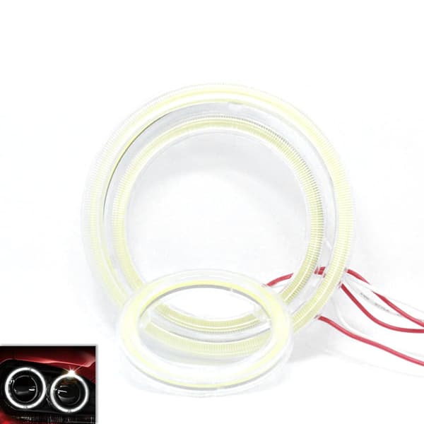 70 mm bil LED Angel Eyes frontlys Halo-ringer kjørelys