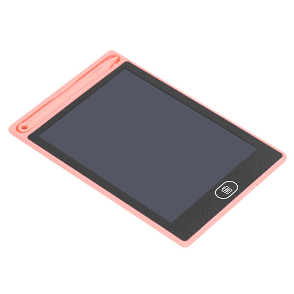 6,5 tommers LCD-skrivetavle, tidlig utdanning, doodle-tavle, tegnetavle for barn over 3 år (rosa)