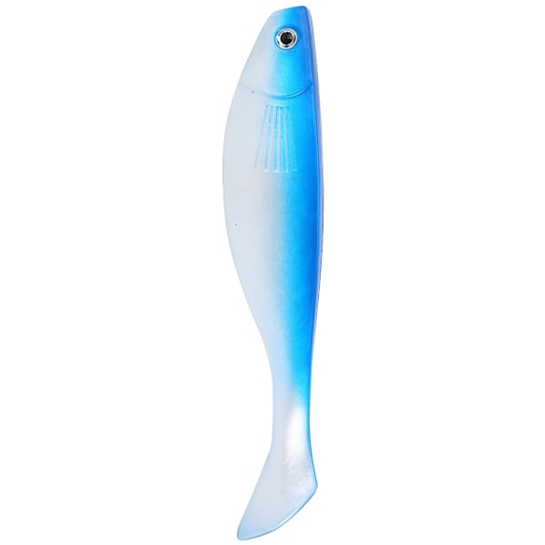 2 st/paket Nya Levande Konstgjorda Mjuka Beten Falskt Fiskebete Tillbehör (Blå)