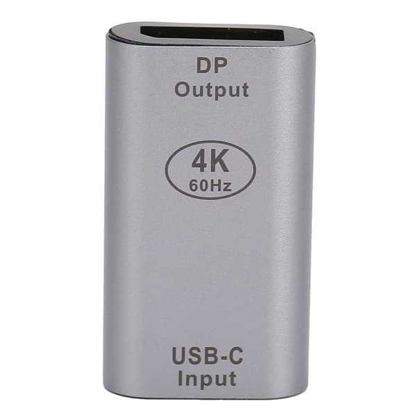 TypeC naaras-DP urossovitin 4k 60hz minivideomuunnin Windowsille ja Androidille