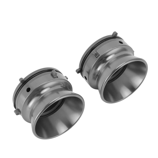 1/4 10 tommer åbner poleret aluminiumslegering universel ilægningsenhed NAB-navadapter til Studer ReVox til Akai til Teac 2 stk grå