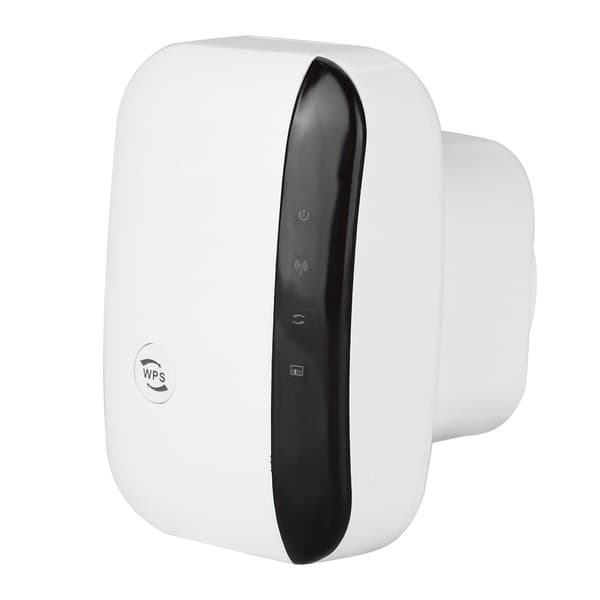 AP/Relay Modes WiFi-signalforstærker 2.4GHz-2.4835GHz med WPS One-button-kryptering US-stik