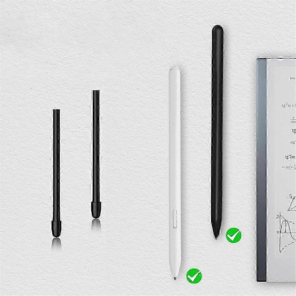 10 stk. Stylus Penne-tupper kompatible med Remarkable 2, kompatible med Marker 1/2 Stylus Marker Pen Plus, Sensitive & Tilt Press