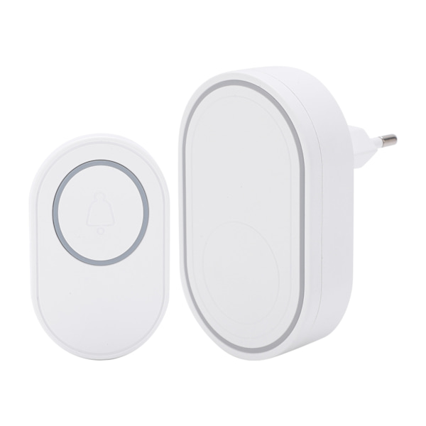 Smart Wireless Doorbell AntiDimantle 433MHz 220V EU-pistoke huviloihin varastoihin kouluihin tehtaisiin
