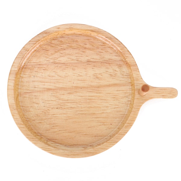 Rund perleplate i tre for smykkefremstilling DIY veving solid wood loom kit