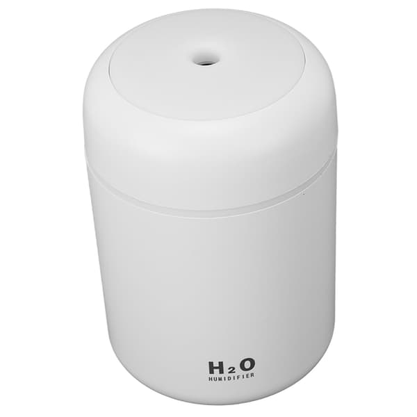 Fargerik Kul Mini Luftfukter 2 Tåkemoduser Stille Automatisk Avstenging USB Skrivebordsluftfukter for Bil Kontor Soverom