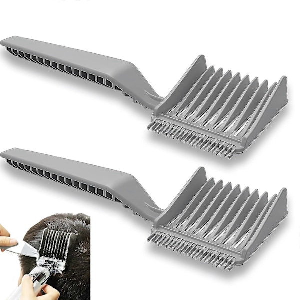 Blend Friend Fade Comb, Profesjonell Hårklippekam For Hjemmebruk, Salong Eller Profesjonell Bruk - JRZD Svart 1 stk