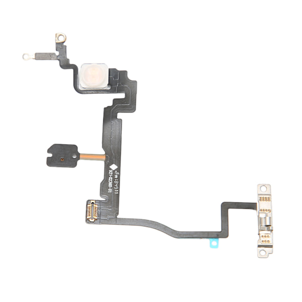 Strømknapp Flex-kabel Telefonbryterknapp Flex-kabelerstatning med metallstativ for iPhone 11 Pro