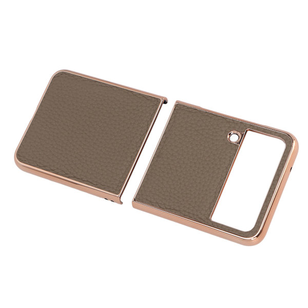 Phone Case nanopinnoitettu iskunkestävä naarmuuntumista suojaava puhelimen cover Samsung Galaxy Z Flip4 Elephant Grey -puhelimelle