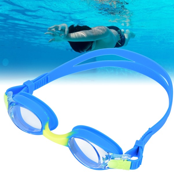 Barn Simning Surfglasögon High Definition Antifog Utrustning Tecknad Söt Lookingblå gul