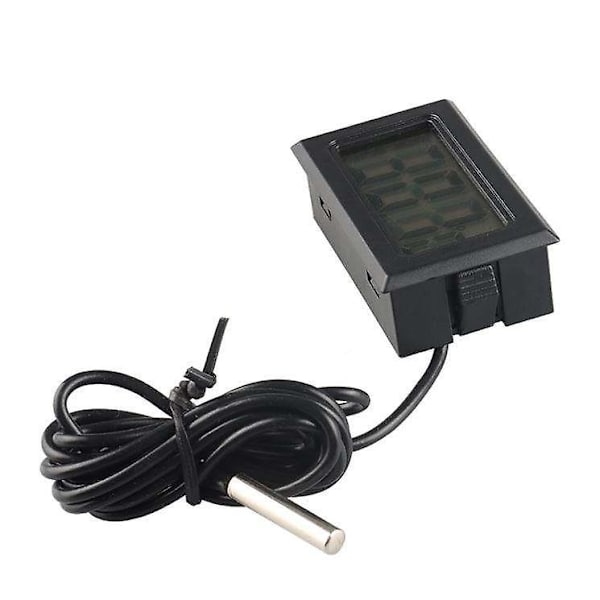 Digitaalinen LCD-lämpömittari (5 kpl) - Tarkka lämpötilan mittaus jääkaapille ja vedelle (Fahrenheit)