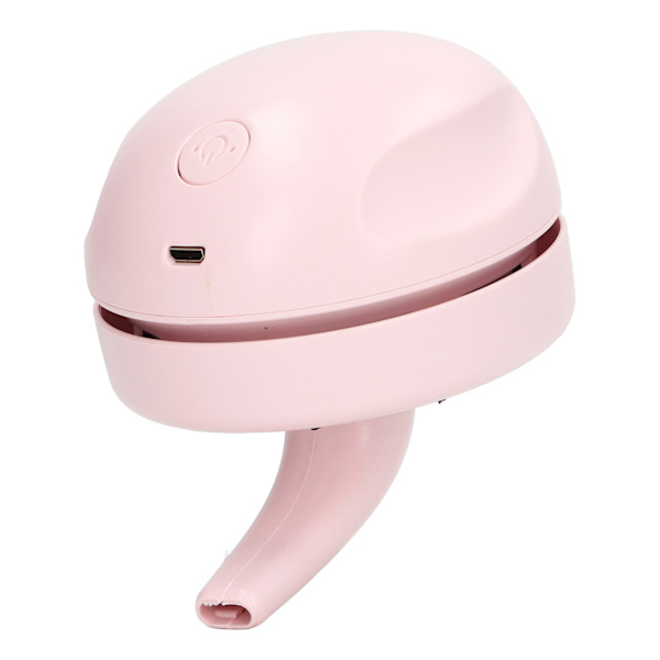 Pink bærbar mini håndholdt skrivebordsstøvsuger USB-opladning kontortastaturrenser