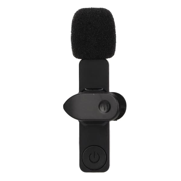 Trådløs Lavalier-mikrofon Plug and Play Genopladelig Bærbar Mikrofon til Liveudsendelse
