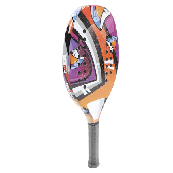 Padel Racket med komfortabelt håndtak i karbonfiber - Stilig tennispadle for hjem, skole og treningsstudio
