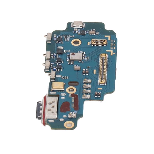 PCB USB-ladeport Dock-kontaktkort Flexkabel erstatning for Samsung S22 Ultra 5G S908B EU-versjon