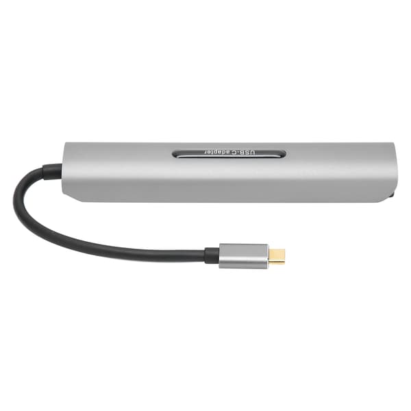 9-i-1 Type-C dockningsstation Type-C till HD Multimedia Interface/VGA/USB3.0/PD-adapter