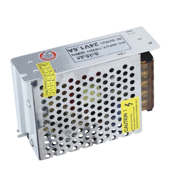 S‑35‑24 DC Switching Power Supply Switch Power Supply Driver til LED Strip Lights CCTV-kameraer Computerprojekter 110V/220V