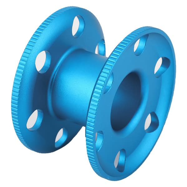 Aluminiumslegering Scuba Diving Finger Spool Reel Dykker Undervands Snorkel Tilbehør (Blå)