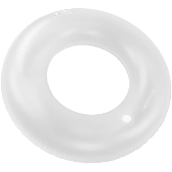 Oppustelig PVC Gennemsigtig Flydering med LED til Swimmingpool og Sommerfest