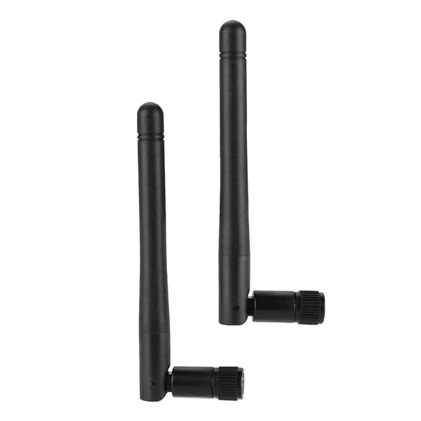 2 STK Dual Band WiFi Router High Gain SMA Interface Trådløst Netværkskort Ekstern Antenne (2DBi)
