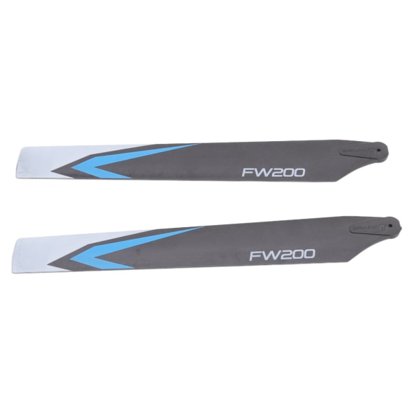 Fjärrkontroll Helikopter Propeller Hög seghet Säker RC Helikopter Tillbehör för Fly Wing FW200 Blue