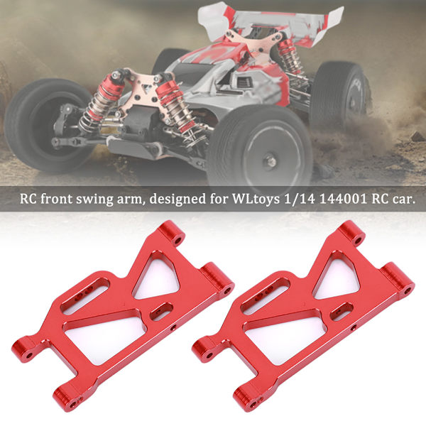 Metallinen etukääntövarsi RC-auton varaosat WLtoysille 1/14 144001 RC-malliauto
