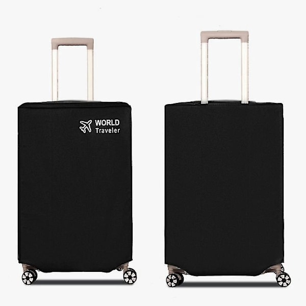 High-Quality Travel Luggage Suitcase Dustproof Cover 26in Black