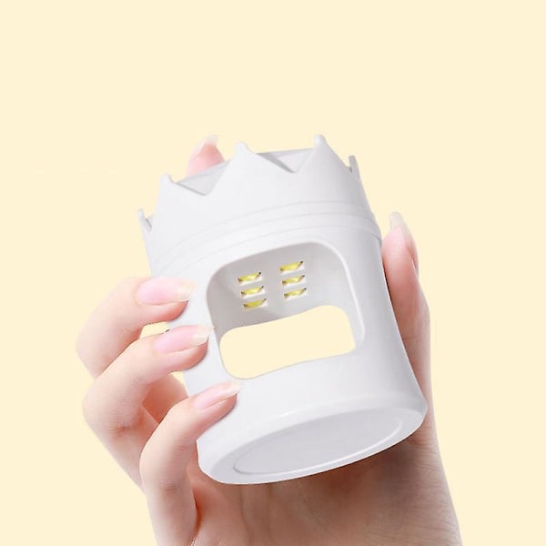 Bärbar Mini LED Nagellamp 18W - Snabbtorkande, Handhållen Nagelhärdningslampa för Fototerapi Limhärdning