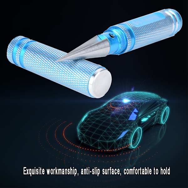 Universal RC bilkaross i metall 0-14 mm Hålöppnare Expanderande stansborrbrottsch (blå)