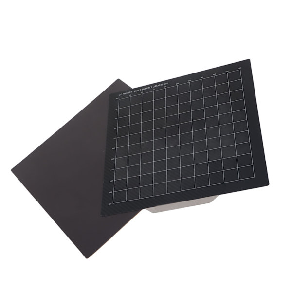 PEI-ark med dubbelsidig flexibel stålplatta för 3D-skrivare 235x235mm / 9,25x9,25in