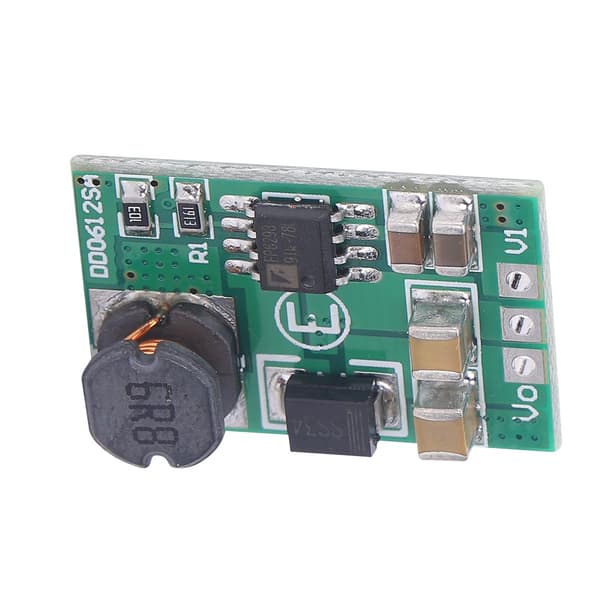 Boost Converter Modul Strømkonverteringskort DD0612SA DCDC til Telefonoplader MCU (12V)