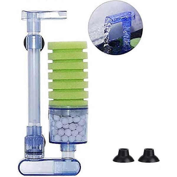 Ultra Stille Akvarie Svampefilter