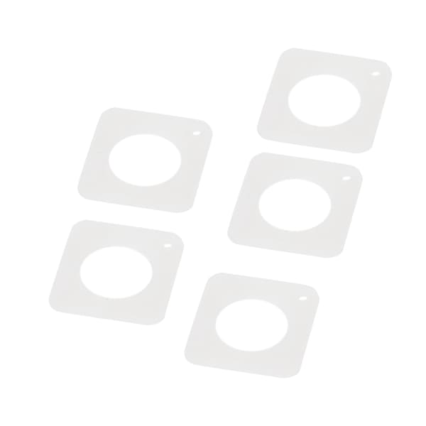 5 st stegmotor vibrationsdämpare silikon stötdämpare set kit 3D-skrivartillbehör