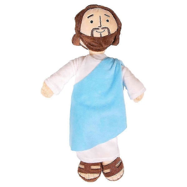 Min Venn Jesus Plysj Smilende Venner Plysj Klassisk Kristus Religiøs Jesus Utstoppet Plysjdukke Leker