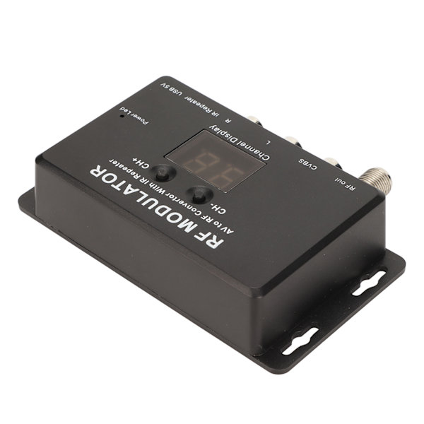 RF-modulator Professionel PAL NTSC 21-kanals AV til RF-konverter til Set-top-boks DVR DVD